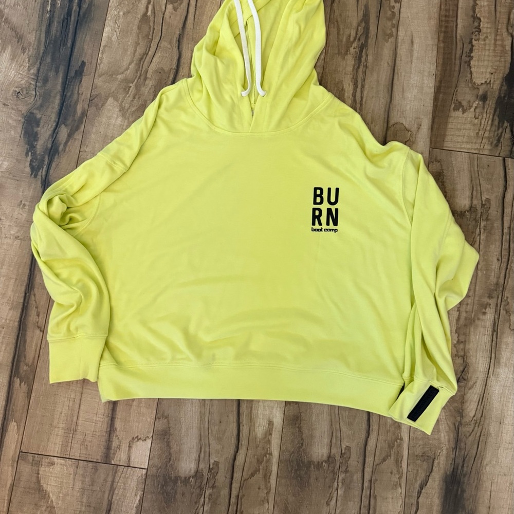 Yellow Burn Boot Camp Hoodie